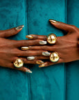 GABI Adjustable rings in GOLD