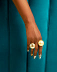 GABI Adjustable rings in GOLD