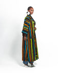 DELE African Print Kimono