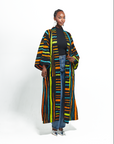 DELE African Print Kimono