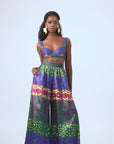 ANU GREEN WIDE LEG PANTS