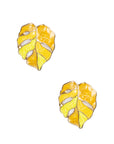 Leaf Stud Earrings