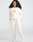 3 QUEEN Crew Neck Jogger Set