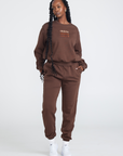 3 QUEEN Crew Neck Jogger Set