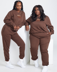 3 QUEEN Crew Neck Jogger Set