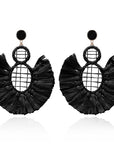 NARI EARRINGS in black