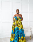 RIYIKE African print Summer Maxi dress