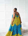 RIYIKE African print Summer Maxi dress