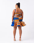 SOMIE African Print Crop Top