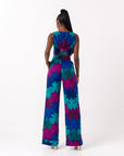 ZURI African Print high waist trousers ( 3 LENGTH)