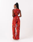 AFE African Print high waist trousers (3 LENGTH)