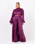 AMINAH WIDE LEG PANTS