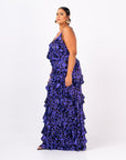 FARRAH RUFFLE MAXI DRESS