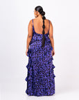 FARRAH RUFFLE MAXI DRESS