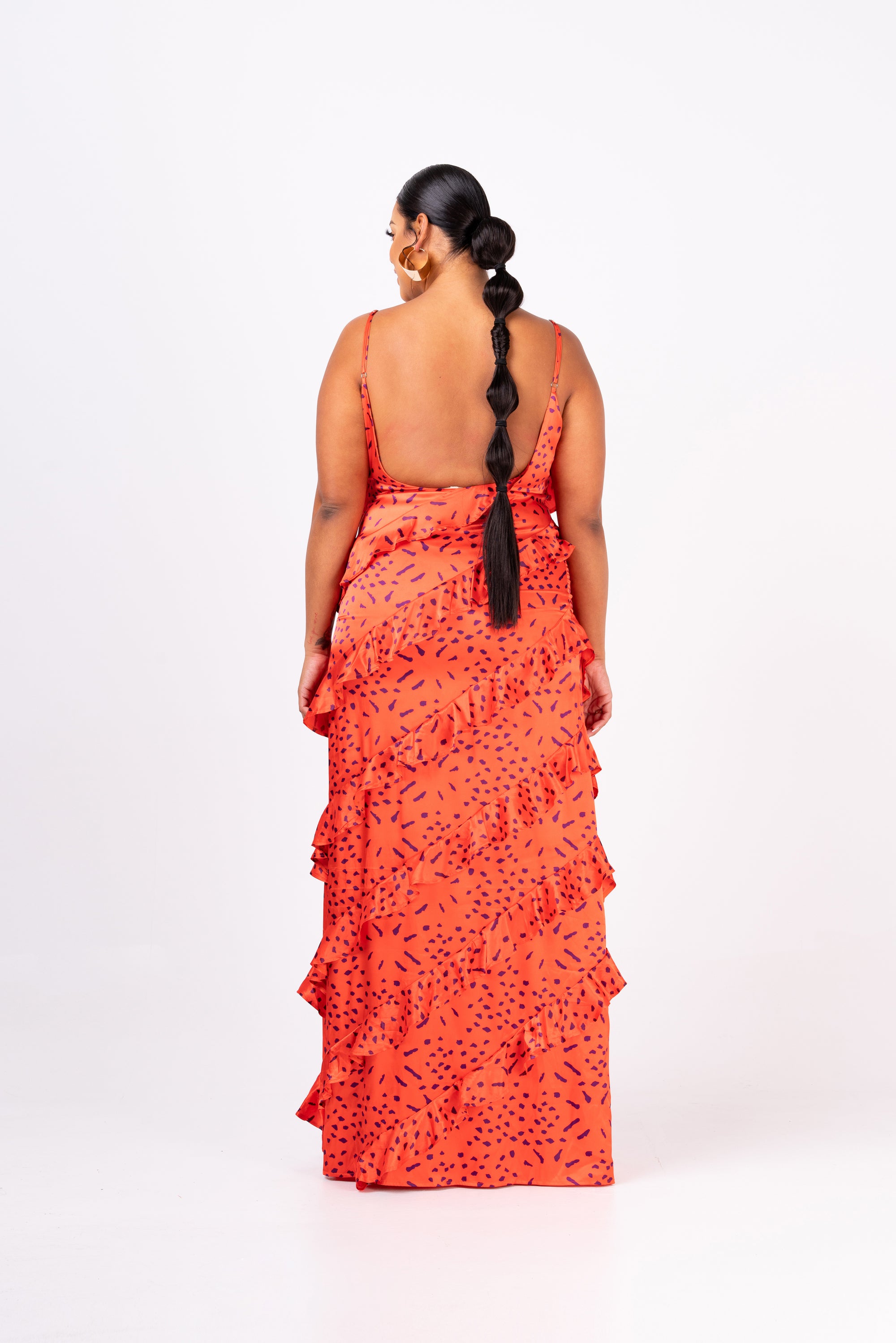 SAMIAH RUFFLE MAXI DRESS