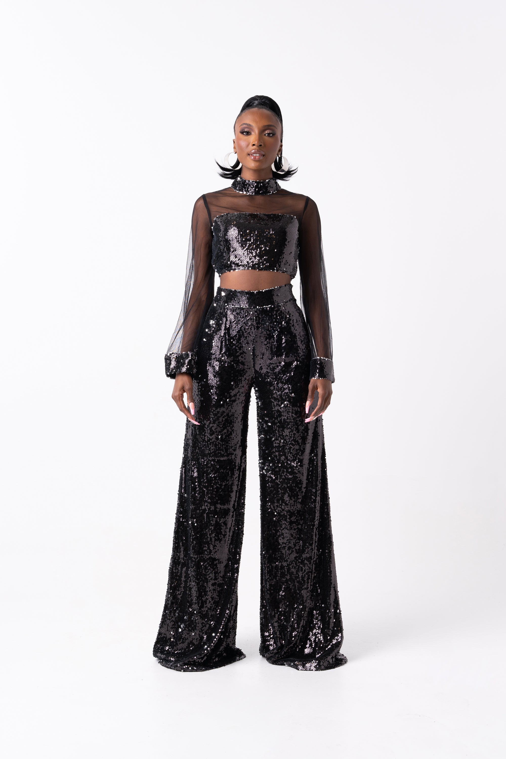 ONYX Sequin Pant Set