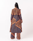 FIMI African Print Trench Jacket