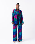 ZURI African Print high waist trousers ( 3 LENGTH)