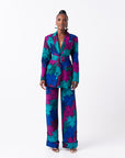 ZURI African Print high waist trousers ( 3 LENGTH)