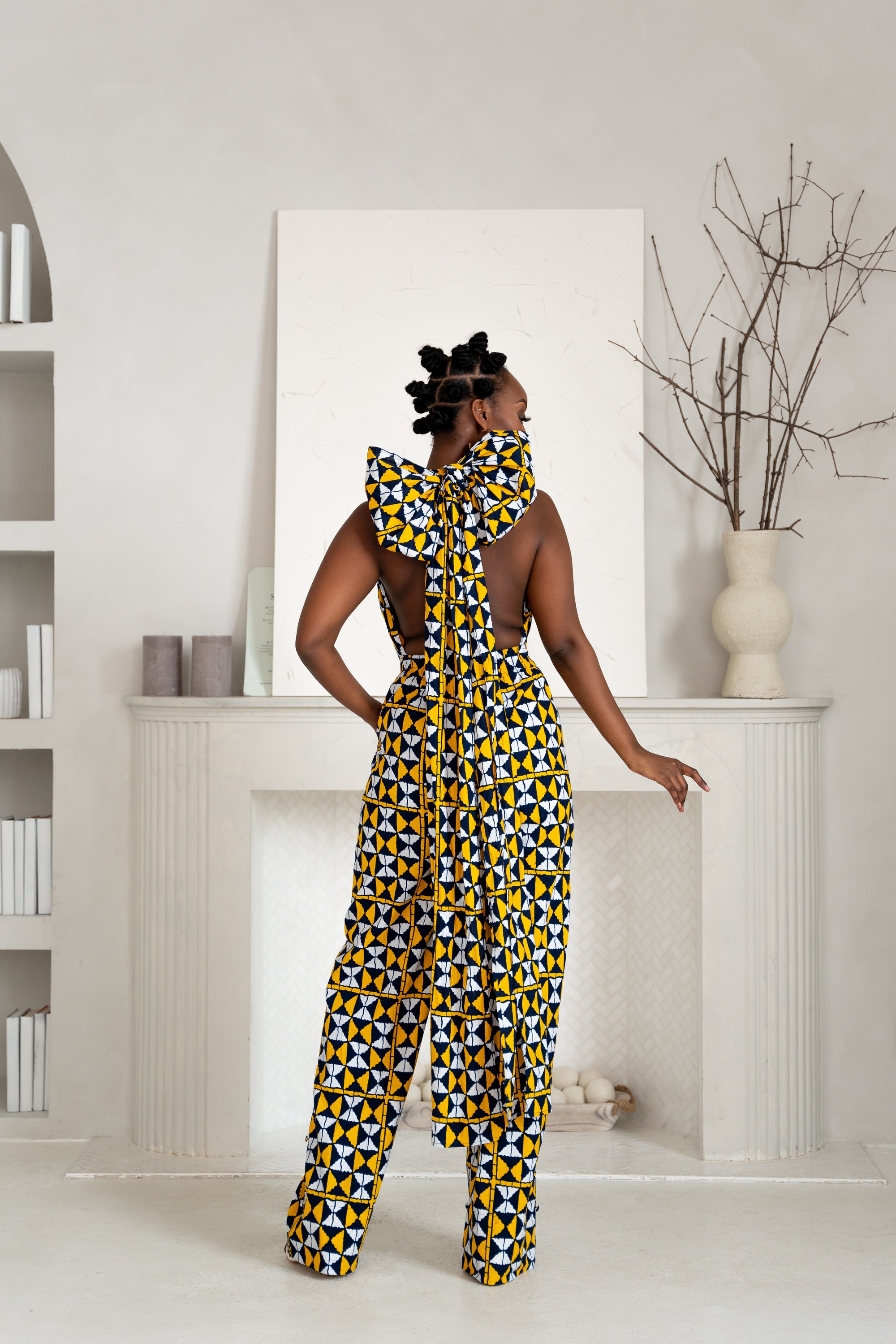 MOYO African print infinity jumpsuit (3 LENGTH)