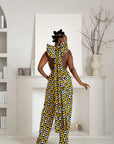 MOYO African print infinity jumpsuit (3 LENGTH)