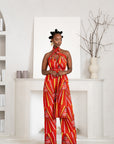 AFE African print infinity jumpsuit (3 LENGTH)