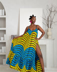 RIYIKE African print Summer Maxi dress