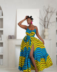 RIYIKE African print Summer Maxi dress