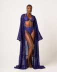 FARRAH LONG SLEEVE CHIFFON KIMONO