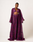 AMINAH LONG SLEEVE CHIFFON KIMONO