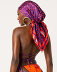 AMINAH SMALL SILK SCARF