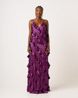 AMINAH RUFFLE MAXI DRESS