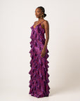 AMINAH RUFFLE MAXI DRESS