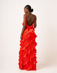 SAMIAH RUFFLE MAXI DRESS