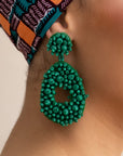 VIVI EARRINGS in green