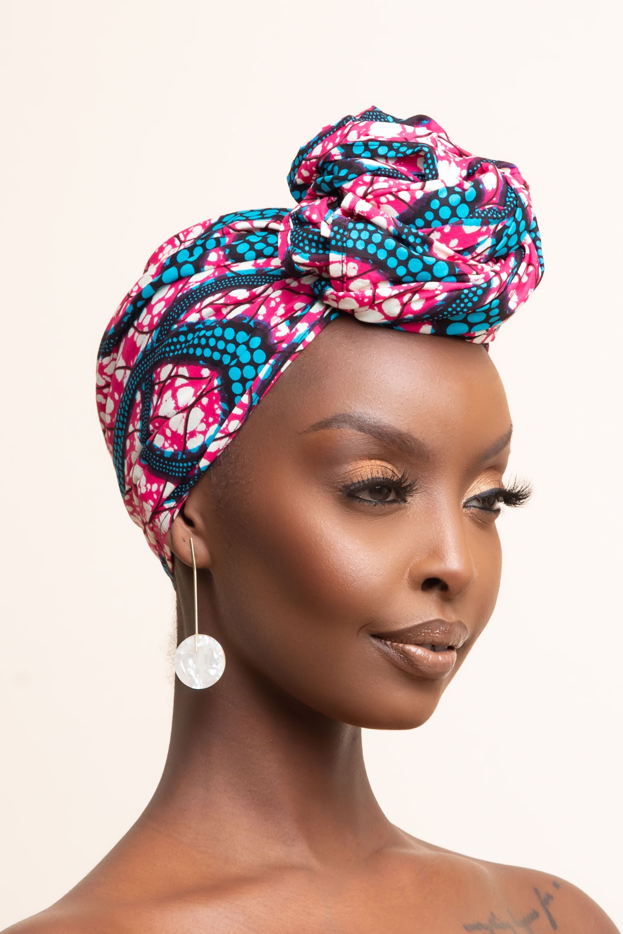 TUMELO African Print Headwrap – OFUURE