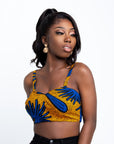 LERATO African Print Crop Top crop Tops ofuure 