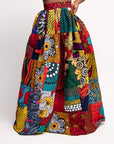 NANA PATCHWORK Maxi Skirt