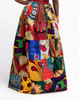 NANA PATCHWORK Maxi Skirt