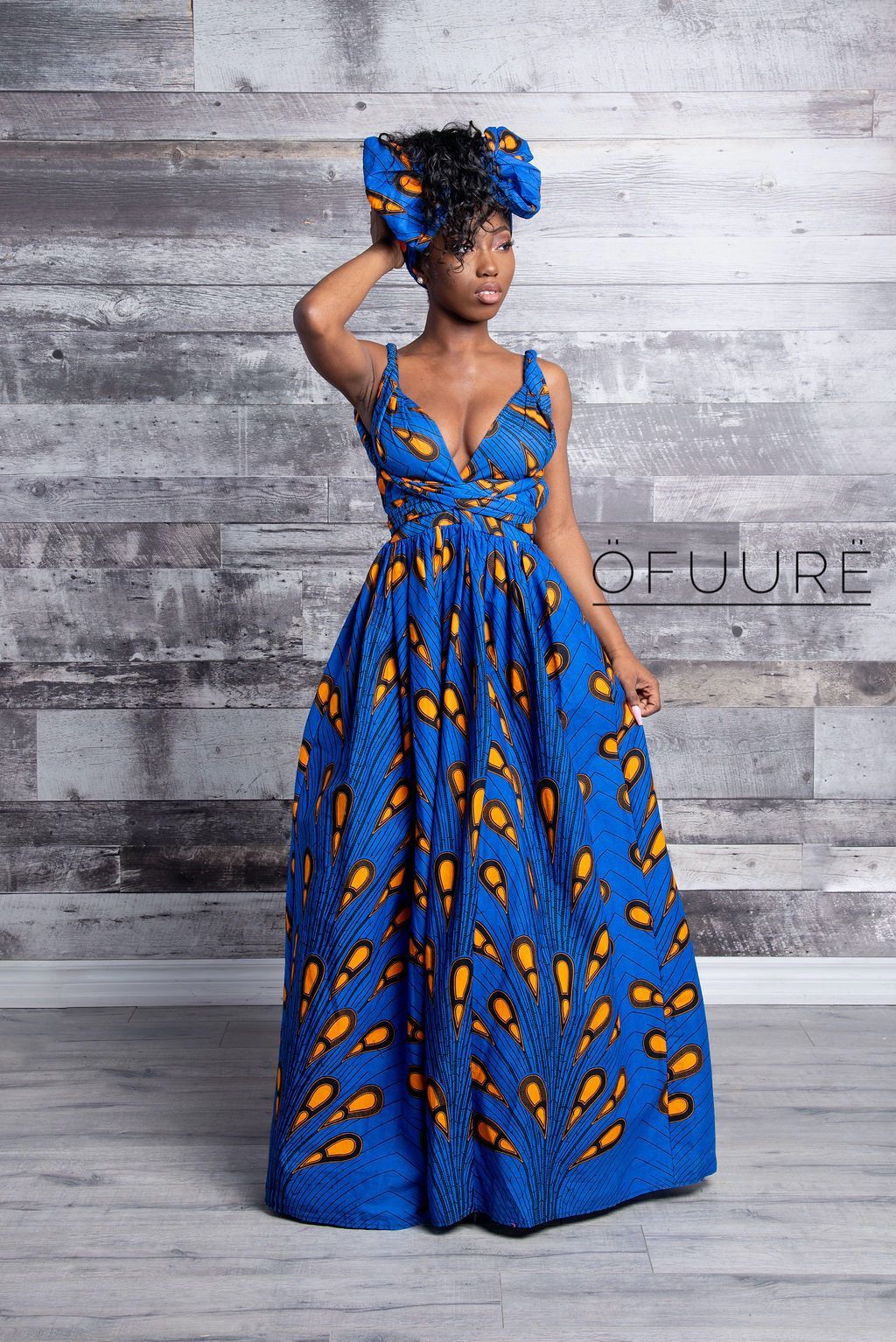 BLUE BULB Maxi Infinity maxi infinity dress ofuure 