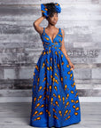 BLUE BULB Maxi Infinity maxi infinity dress ofuure 