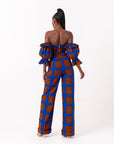 ADEBOLA African print crop top