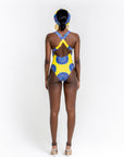 ENANG YELLOW one-piece swimsuit