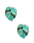 Leaf Stud Earrings